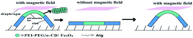 Graphical abstract: Layer-by-layer self-assembled films for building magnetically driven walking devices