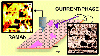 Graphical abstract: Microscopically inhomogeneous electronic and material properties arising during thermal and plasma CVD of graphene