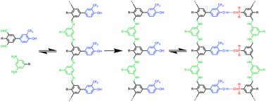 Graphical abstract: Two-component assembly of recognition-encoded oligomers that form stable H-bonded duplexes