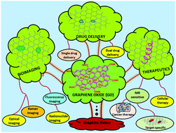 Graphical abstract: Functionalized graphene oxide as a vehicle for targeted drug delivery and bioimaging applications