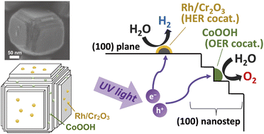 Graphical abstract: An efficient particulate photocatalyst for overall water splitting based on scandium and magnesium co-doped strontium titanate