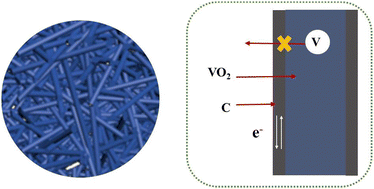 Graphical abstract: Carbon-wrapped vanadium dioxide for aqueous zinc batteries based on in situ carbon-impregnation engineering