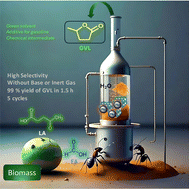 Graphical abstract: Green catalytic process for γ-valerolactone production from levulinic acid and formic acid