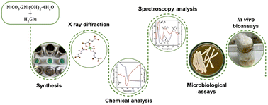 Graphical abstract: A nickel glutamate metal biomolecule framework