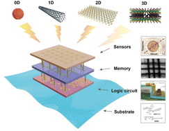 Graphical abstract: Low-dimensional nanostructures for monolithic 3D-integrated flexible and stretchable electronics