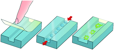 Graphical abstract: A simple and low-cost chip bonding solution for high pressure, high temperature and biological applications