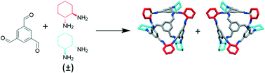 Graphical abstract: A solution-processable dissymmetric porous organic cage