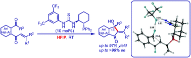 Graphical abstract: A computational investigation of the solvent-dependent enantioselective intramolecular Morita–Baylis–Hillman reaction of enones