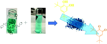 Graphical abstract: Copper-phthalocyanine coordination polymer as a reusable catechol oxidase biomimetic catalyst