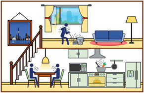 Graphical abstract: The atmospheric chemistry of indoor environments