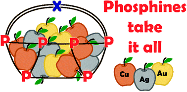 Graphical abstract: Keep it tight: a crucial role of bridging phosphine ligands in the design and optical properties of multinuclear coinage metal complexes