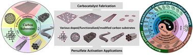 Graphical abstract: Understanding the active sites and associated reaction pathways of metal-free carbocatalysts in persulfate activation and pollutant degradation