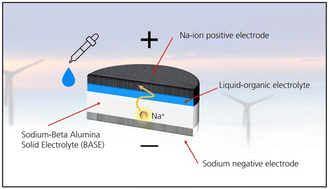 Graphical abstract: Modulating the cathode interface in sodium-beta alumina-based semi-solid-state sodium cells using liquid-organic electrolytes