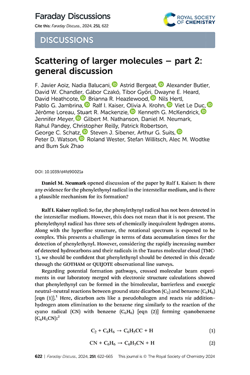 Scattering of larger molecules – part 2: general discussion