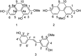 Graphical abstract: Determination of phenanthrenes and stilbenoid in the ethyl acetate extract of Thunia alba (Lindl) by HPLC-DAD