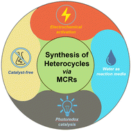 Graphical abstract: Recent advances in green multi-component reactions for heterocyclic compound construction