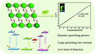 Graphical abstract: A water-stable terbium metal–organic framework as a highly sensitive fluorescent sensor for nitrite