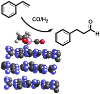 Graphical abstract: Highly dispersed Rh single atoms over graphitic carbon nitride as a robust catalyst for the hydroformylation reaction