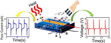 Graphical abstract: Deciphering the anisotropic energy harvesting responses of an above room temperature molecular ferroelectric copper(ii) complex single crystal