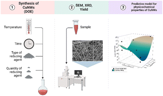 Graphical abstract: Advanced morphological control over Cu nanowires through a design of experiments approach