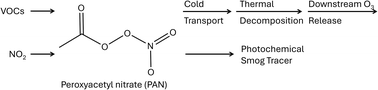 Graphical abstract: Peroxyacetyl nitrate (PAN) in the atmosphere: a comprehensive review of chemistry, measurements, and chemical-transport implications