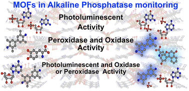 Graphical abstract: Advances in metal–organic frameworks for optically selective alkaline phosphatase activity monitoring: a perspective