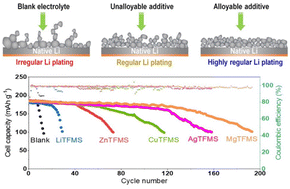 Graphical abstract: Alloy-assisted stabilization of thin Li metal anodes in pouch-type cells