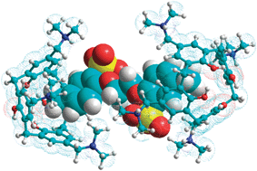 Graphical abstract: A gemini guest triggers the self-assembly of a calixarene capsule in water at neutral pH