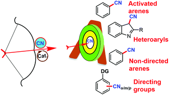 Graphical abstract: C–CN bond formation: an overview of diverse strategies