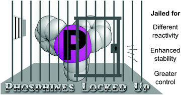 Graphical abstract: The chemistry of phosphines in constrained, well-defined microenvironments