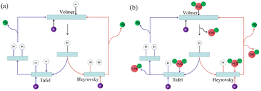 Graphical abstract: Research progress on MOFs and their derivatives as promising and efficient electrode materials for electrocatalytic hydrogen production from water