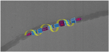 Graphical abstract: Towards 1D supramolecular chiral assemblies based on porphyrin–calixarene complexes