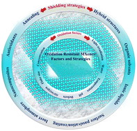 Graphical abstract: Shielding 2D MXenes against oxidative degradation: recent advances, factors and preventive measures