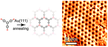 Graphical abstract: Cyclotrimerization of arylalkynes on Au(111)