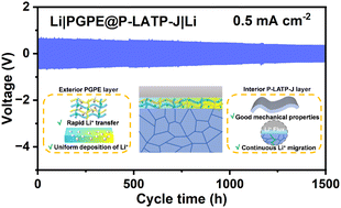 Graphical abstract: An internal–external dual-modification strategy for enhancing interfacial stability and ionic transport in LATP-based solid-state electrolytes