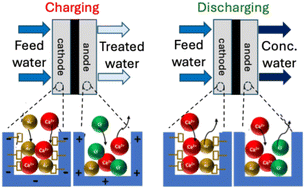 Graphical abstract: Phosphorylated carbon cathodes achieve perfect monovalent cation selectivity in capacitive deionization