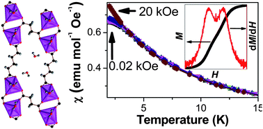 Graphical abstract: Structures and magnetic properties of Mn and Co inorganic–organic frameworks with mixed linear dicarboxylate ligands