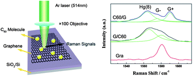 Graphical abstract: Tuning the layer-dependent doping effect of graphenes by C60