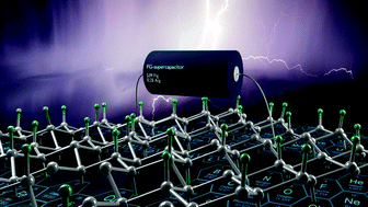 Graphical abstract: Thermally reduced fluorographenes as efficient electrode materials for supercapacitors