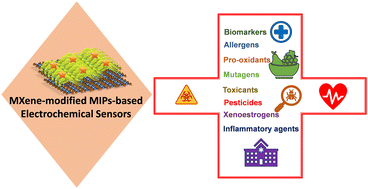 Graphical abstract: MXene-modified molecularly imprinted polymers as an artificial bio-recognition platform for efficient electrochemical sensing: progress and perspectives