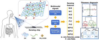 Graphical abstract: High-precision Helicobacter pylori infection diagnosis using a dual-element multimodal gas sensor array