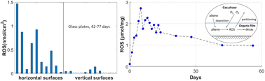 Graphical abstract: Reactive oxygen species on indoor surfaces