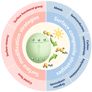 Graphical abstract: Surface engineering strategies for particulate photocatalysts toward photocatalytic H2O2 production