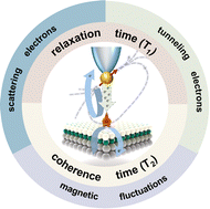 Graphical abstract: Quantum coherence and relaxation of single spins on surfaces probed by ESR-STM