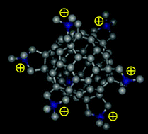 Graphical abstract: Multifunctionalised cationic fullerene adducts for gene transfer: design, synthesis and DNA complexation