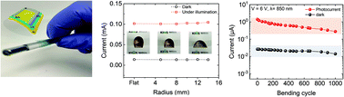 Graphical abstract: Ultra-flexible and rollable 2D-MoS2/Si heterojunction-based near-infrared photodetector via direct synthesis