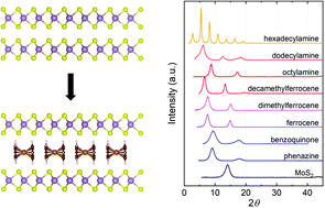 Graphical abstract: Direct intercalation of MoS2 and WS2 thin films by vacuum filtration