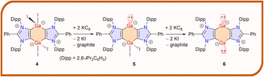 Graphical abstract: Annulated carbocyclic gallylene and bis-gallylene with two-coordinated Ga(i) atoms