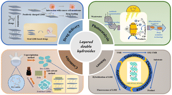 Graphical abstract: Tailoring layered double hydroxide nanomaterials through surface modification: design strategies and practical paradigms
